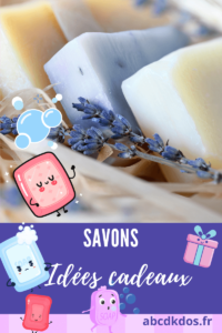 idée cadeau, offrir des savons pour toute occasion