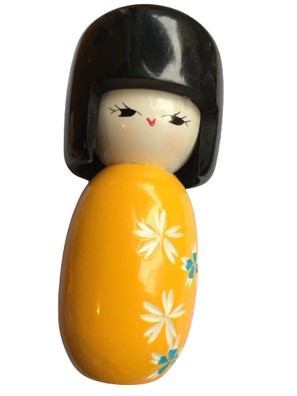 poupée kokeshi, idée cadeau de l'art japonais