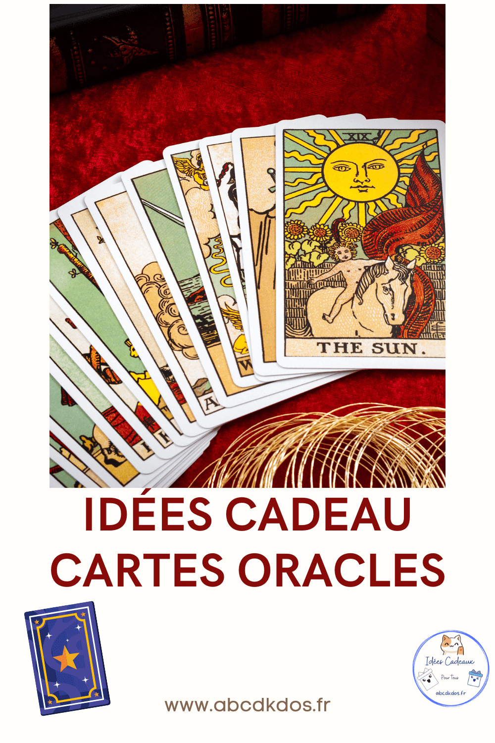 You are currently viewing Idée cadeau divination, cartes oracles et tarot