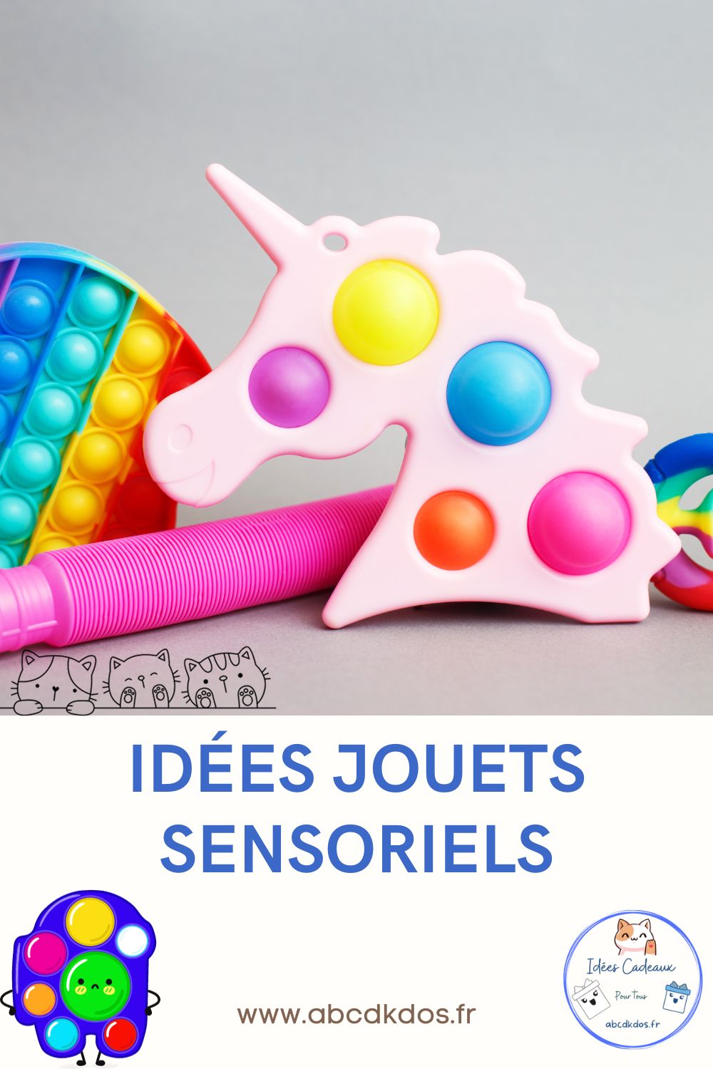 Lire la suite à propos de l’article Idée cadeau, jouet sensoriel anti-stress