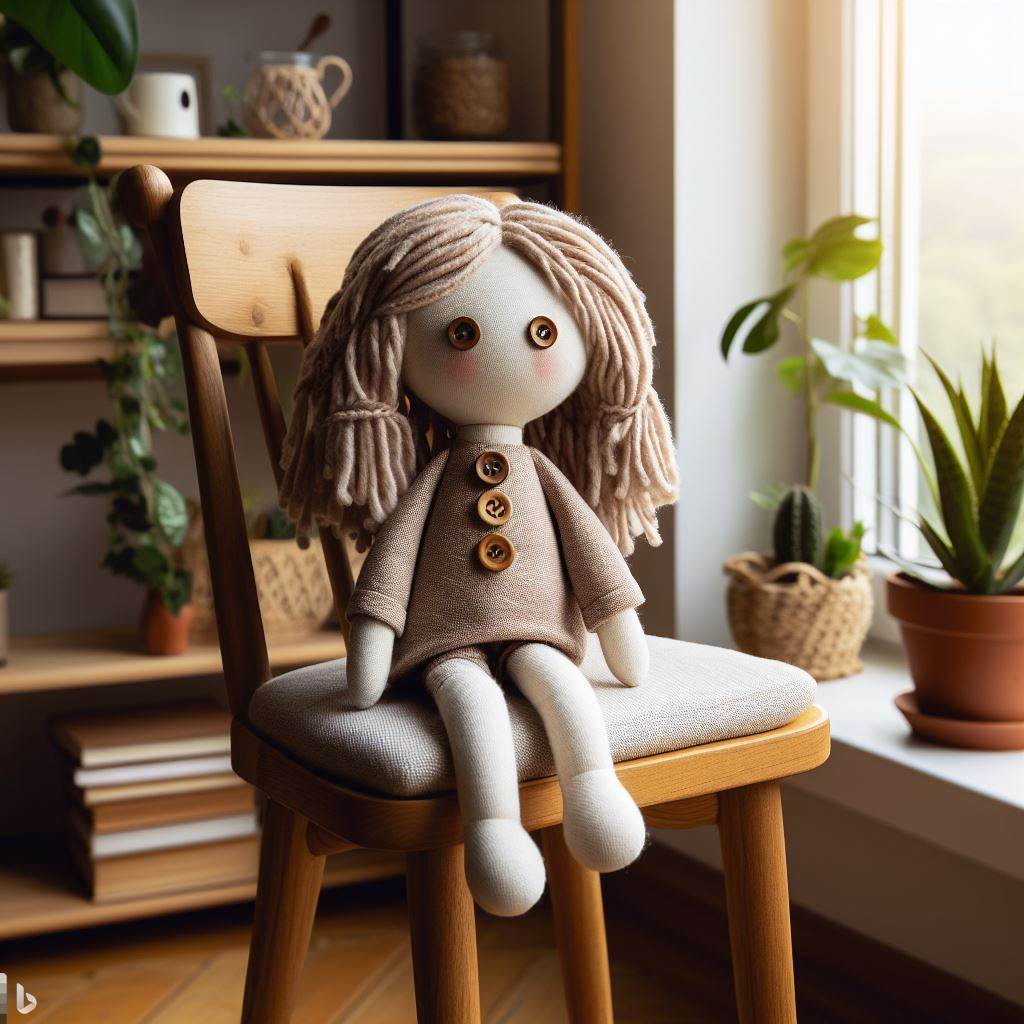 fabriquer poupée en tissu DIY  © Image créée par Bing . https://www.bing.com/ 