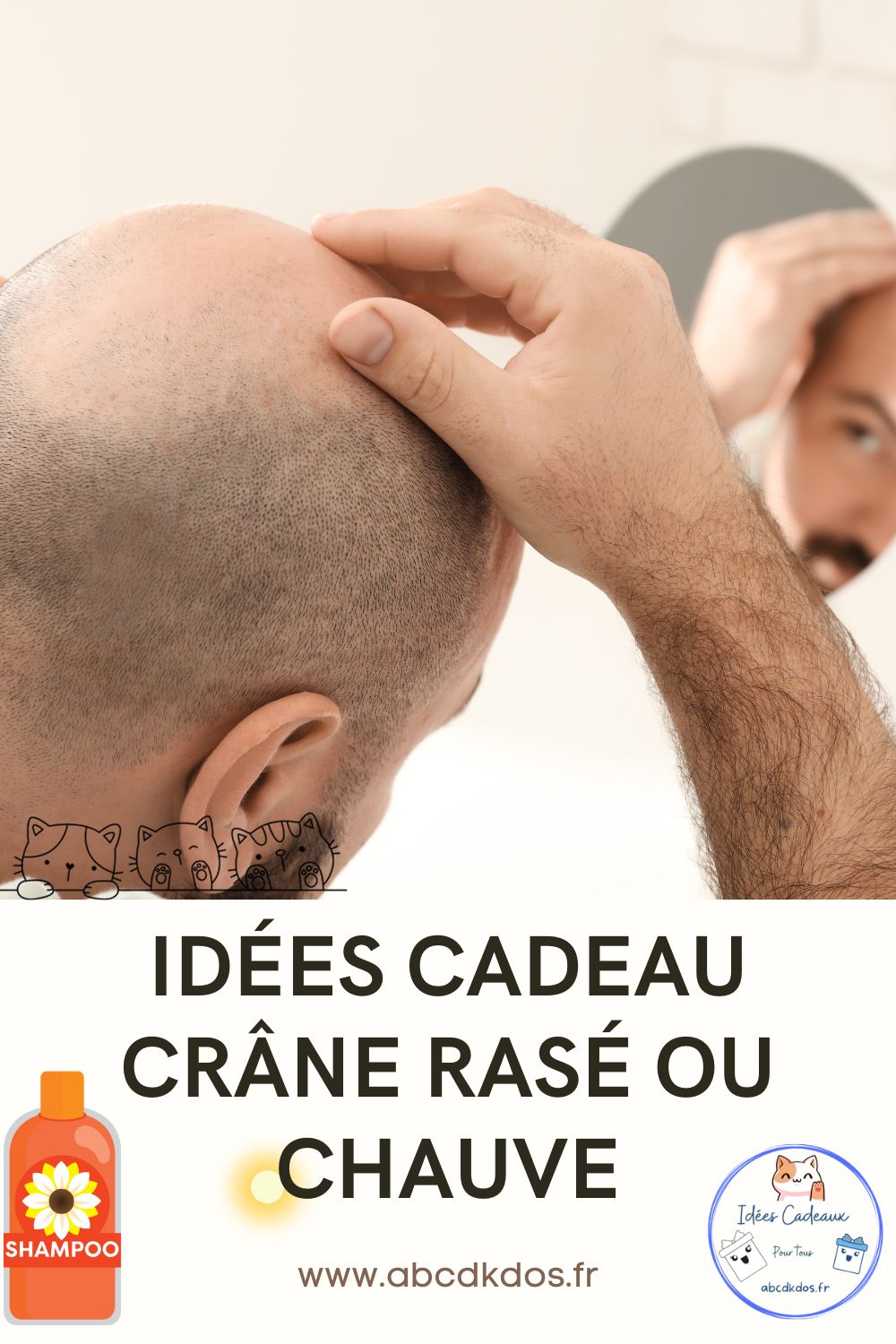 You are currently viewing Idée cadeau, quel produit à offrir pour un crâne chauve ou rasé?