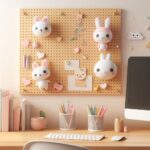 rangement mural le pegboard pour gagner de la place